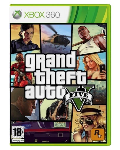 Grand Theft Auto 5 - GTA V (XBOX 360)
