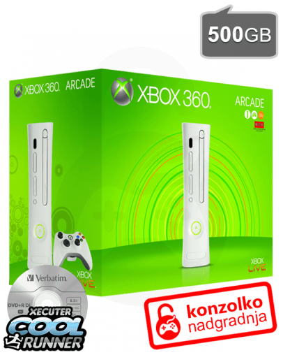 Rabljeno Xbox 360 Phat 500GB + JTAG/RGH Ultimate + iXtreme LT PRO v3.0 + Garancija