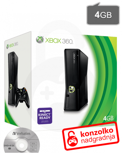 Rabljeno - Xbox 360 Slim (S) 4GB + iXtreme LT PRO v4.0 Ultimate