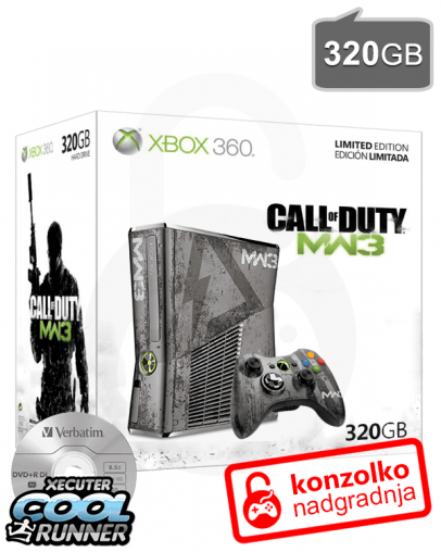 Rabljeno - Xbox 360 Slim (S) 320GB Limited COD MW3 + JTAG/RGH Ultimate + iXtreme LT PRO v4.0