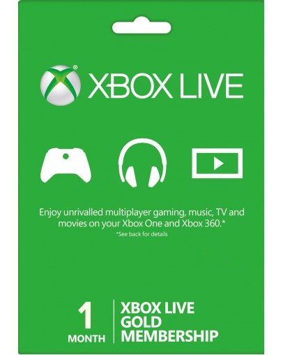 Xbox Live Gold 1 mesec (XBOX ONE | XBOX SERIES | XBOX 360)