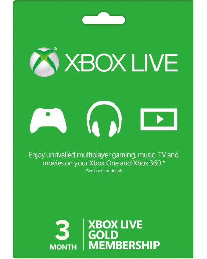Xbox Live Gold 3 mesece (XBOX ONE | XBOX SERIES | XBOX 360)