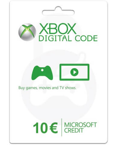 Microsoft darilna kartica za 10 EUR za Xbox in računalnik