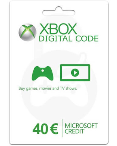 Microsoft darilna kartica za 40 EUR za Xbox in računalnik