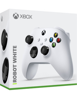 Xbox brezžični kontroler Robot White za PC & Xbox One & Xbox Series