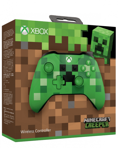 Xbox One S Brezžični Kontroler Minecraft Creeper Limited Edition