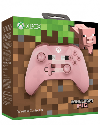 Xbox One S Brezžični Kontroler Minecraft Pig Limited Edition