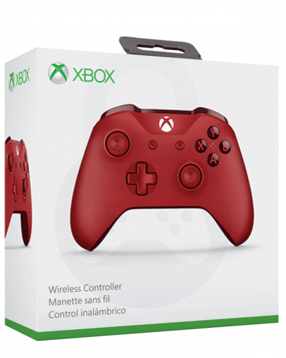 Xbox One S Brezžični Kontroler, rdeč