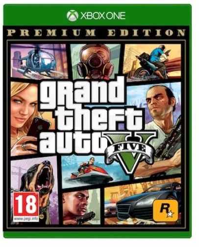Grand Theft Auto 5 Premium Edition - GTA V - koda brez škatlice (XBOX ONE) Grand Theft Auto 5 Premium Edition - GTA V - koda brez škatlice (XBOX ONE)