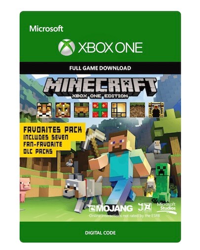 Minecraft Xbox One Edition Favorites Pack - koda za prenos (XBOX ONE)