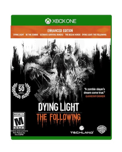 Dying Light The Following - Enhanced Edition (XBOX ONE) - rabljeno