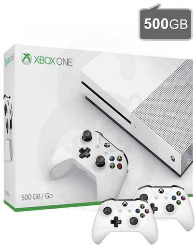 Xbox One S (slim) 500GB + 2x kontroler