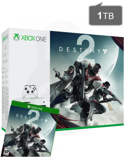 Xbox One S (slim) 1TB + Destiny 2