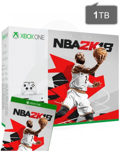 Xbox One S (slim) 1TB + NBA 2K18
