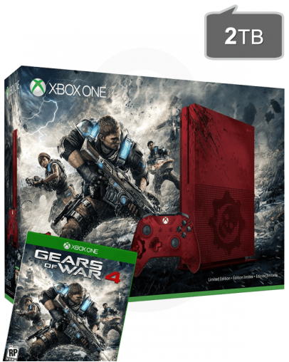 Rabljeno - Xbox One S (slim) 2TB Gears of War 4 Limited Edition
