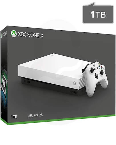 Obnovljen Xbox One X 1TB bele barve + 2 leti garancije