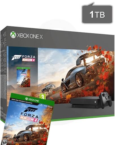 Xbox One X 1TB + Forza Horizon 4 + Gamepass + Xbox Live