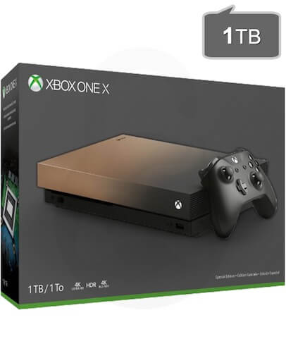 Xbox One X 1TB Gold Rush Special Edition