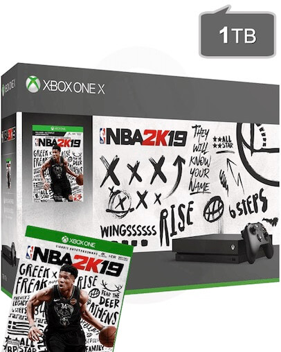 Xbox One X 1TB + NBA 2K19