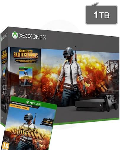 Xbox One X 1TB + PlayerUnknowns Battlegrounds