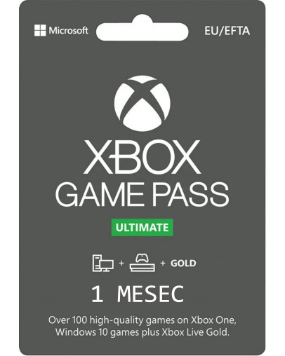 Xbox Game Pass Ultimate 1 mesec (XBOX ONE | XBOX SERIES | PC)