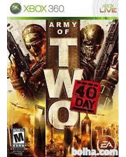 Army of Two The 40th Day (XBOX 360) - rabljeno