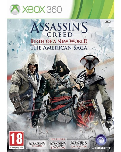Assassins Creed Birth of a New World The American Saga (XBOX 360) - rabljeno