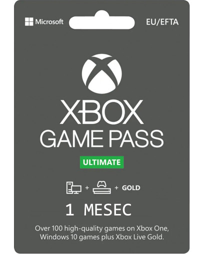 Xbox Game Pass Ultimate za 9 mesecev za Xbox One & Xbox Series & PC