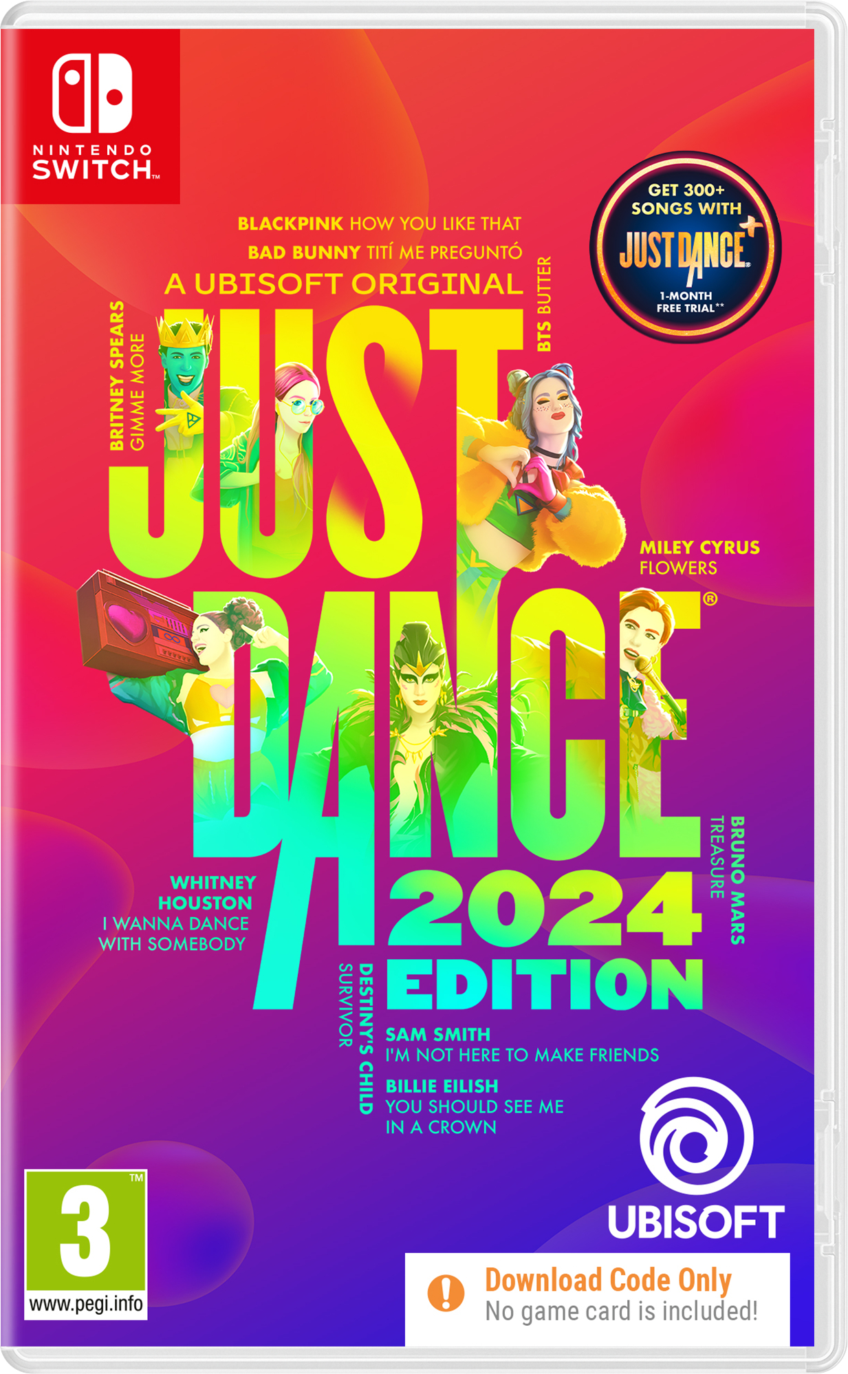 Just Dance 2024 - koda v škatlici (SWITCH) Just Dance 2024 - koda v škatlici (SWITCH)