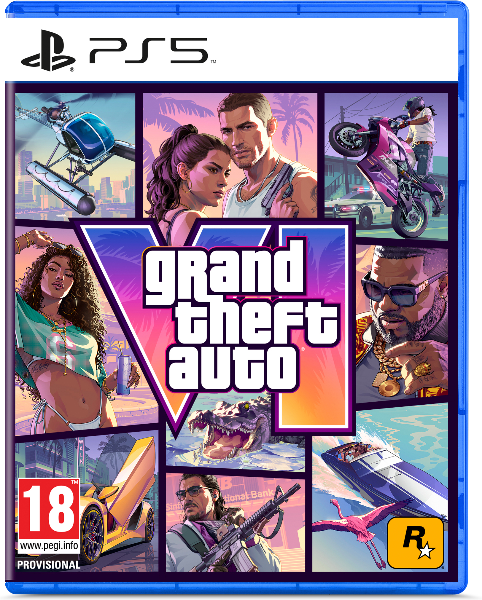 Grand Theft Auto 6 - GTA VI & Vice City Vintage Pack (PS5) Grand Theft Auto 6 - GTA VI & Vice City Vintage Pack (PS5)