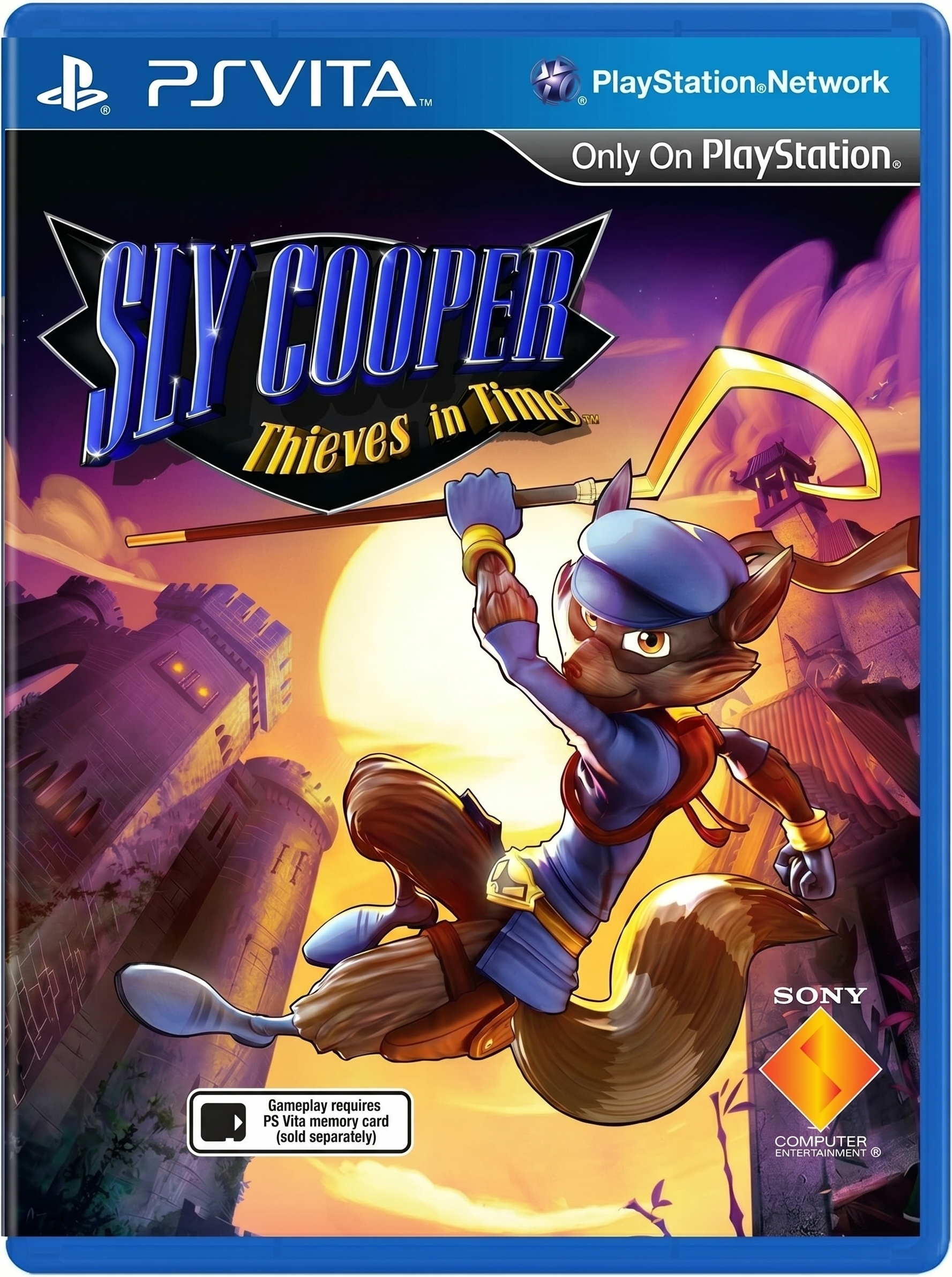 Sly Cooper Thieves in Time - igra v nemščini brez ovitka (PS VITA) - rabljeno Sly Cooper Thieves in Time - igra v nemščini brez ovitka (PS VITA) - rabljeno