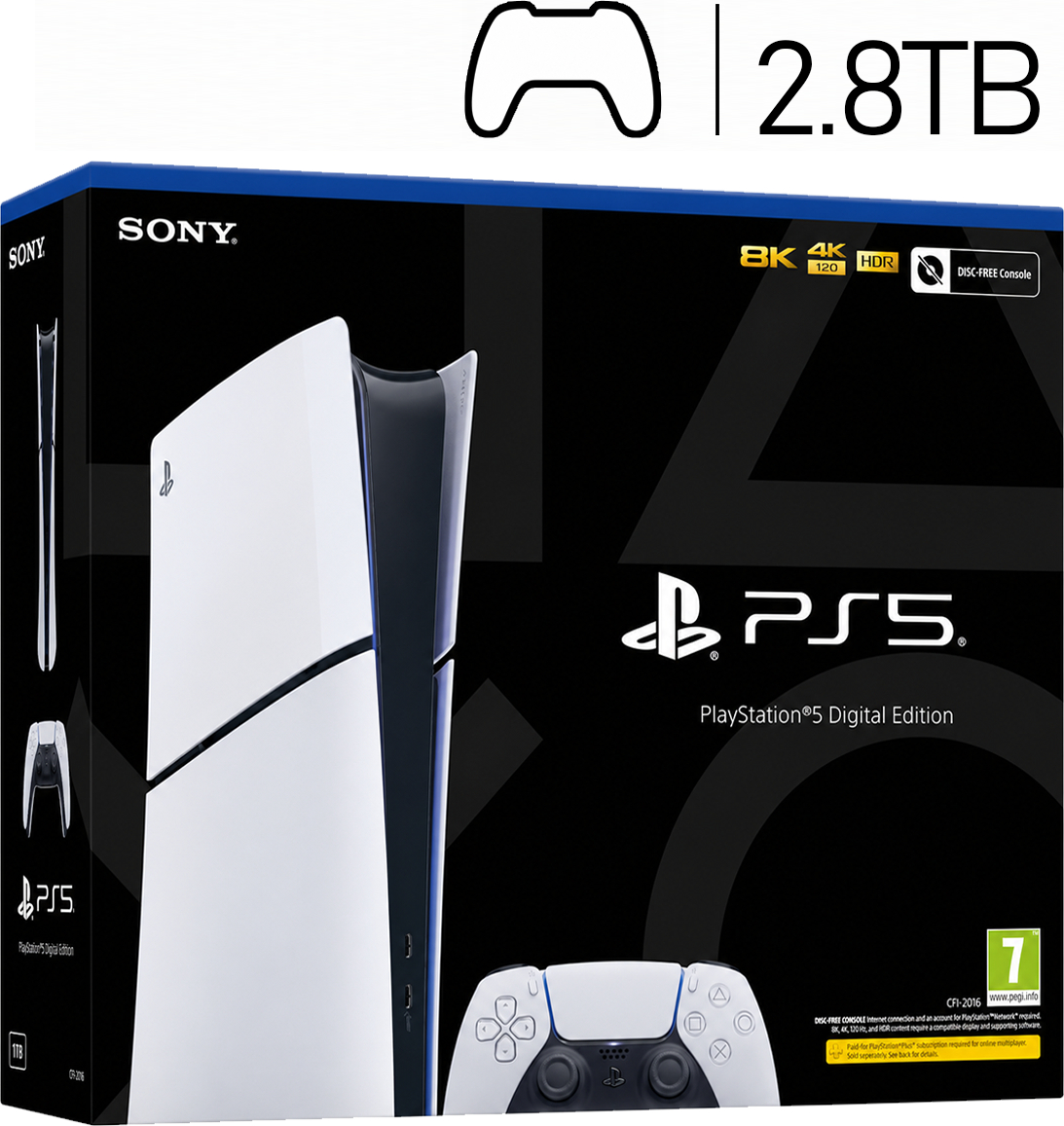Sony PlayStation 5 2.8TB Digital Sony PlayStation 5 2.8TB Digital