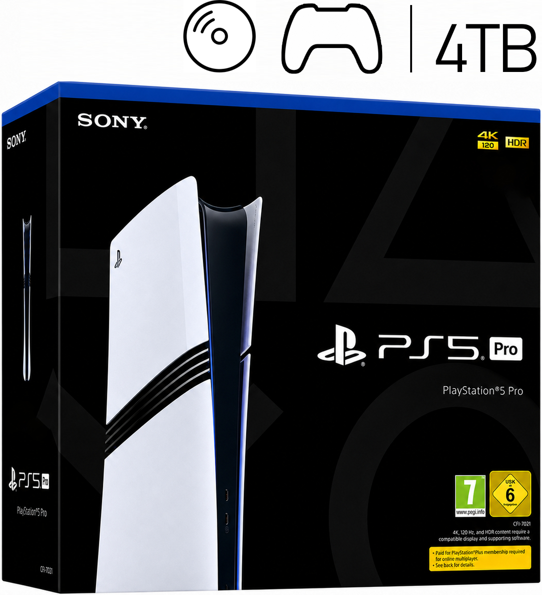 Sony PlayStation 5 Pro 4TB BluRay Sony PlayStation 5 Pro 4TB BluRay