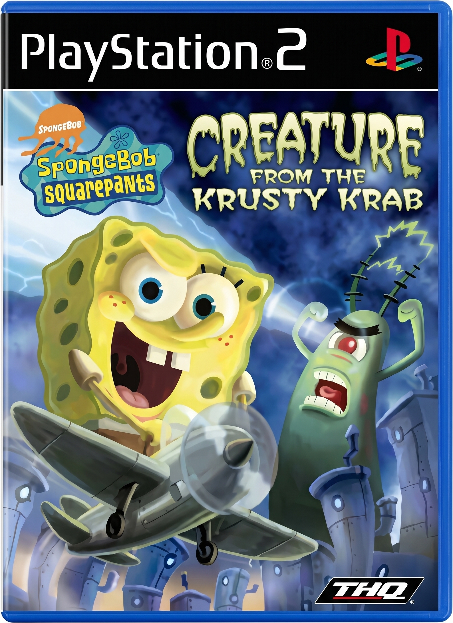SpongeBob SquarePants Creature from Krusty Krab - igra brez ovitka (PS2) - rabljeno SpongeBob SquarePants Creature from Krusty Krab - igra brez ovitka (PS2) - rabljeno