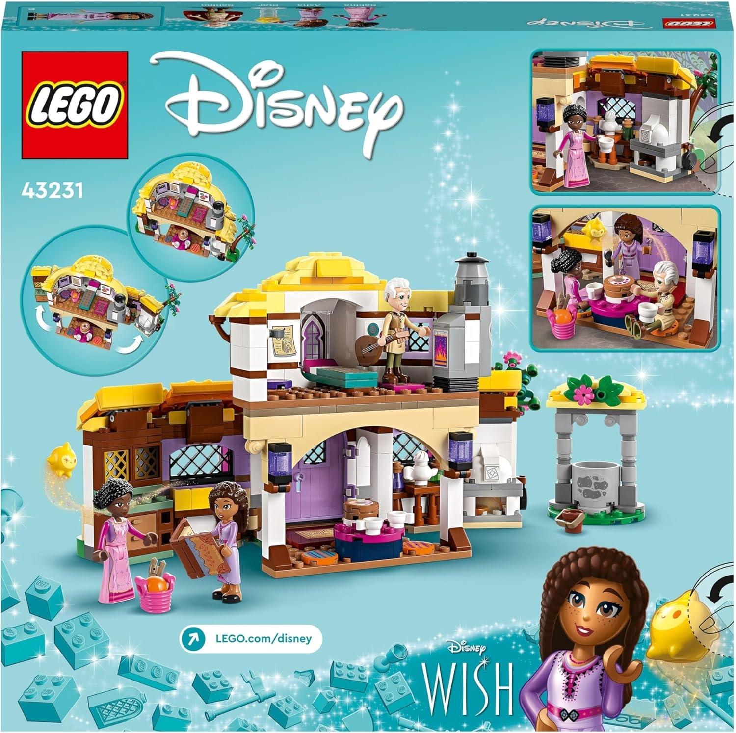 LEGO Disney Wish Ashina koča številka 43231 LEGO Disney Wish Ashina koča številka 43231