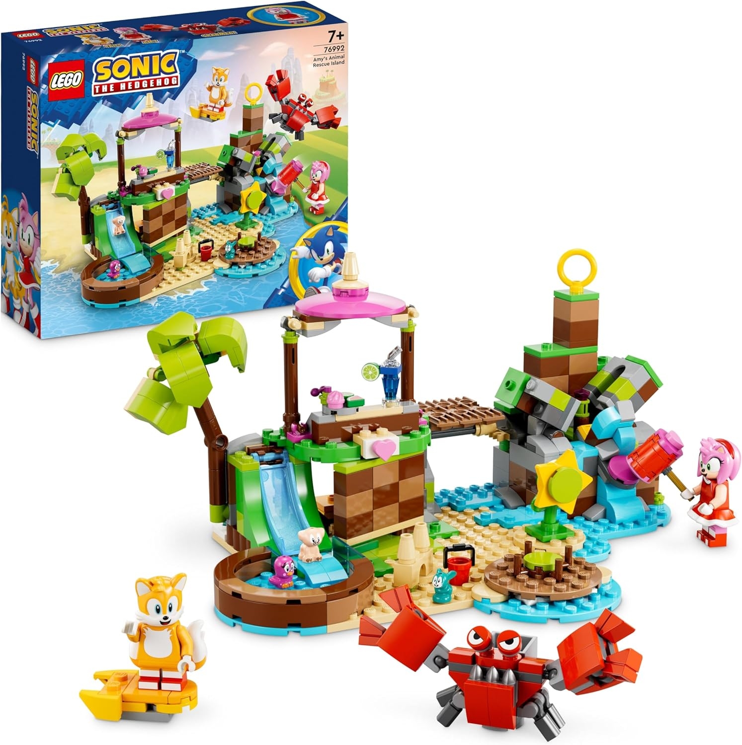 LEGO Sonic the Hedgehog Amyjin živalski otok številka 76992 LEGO Sonic the Hedgehog Amyjin živalski otok številka 76992