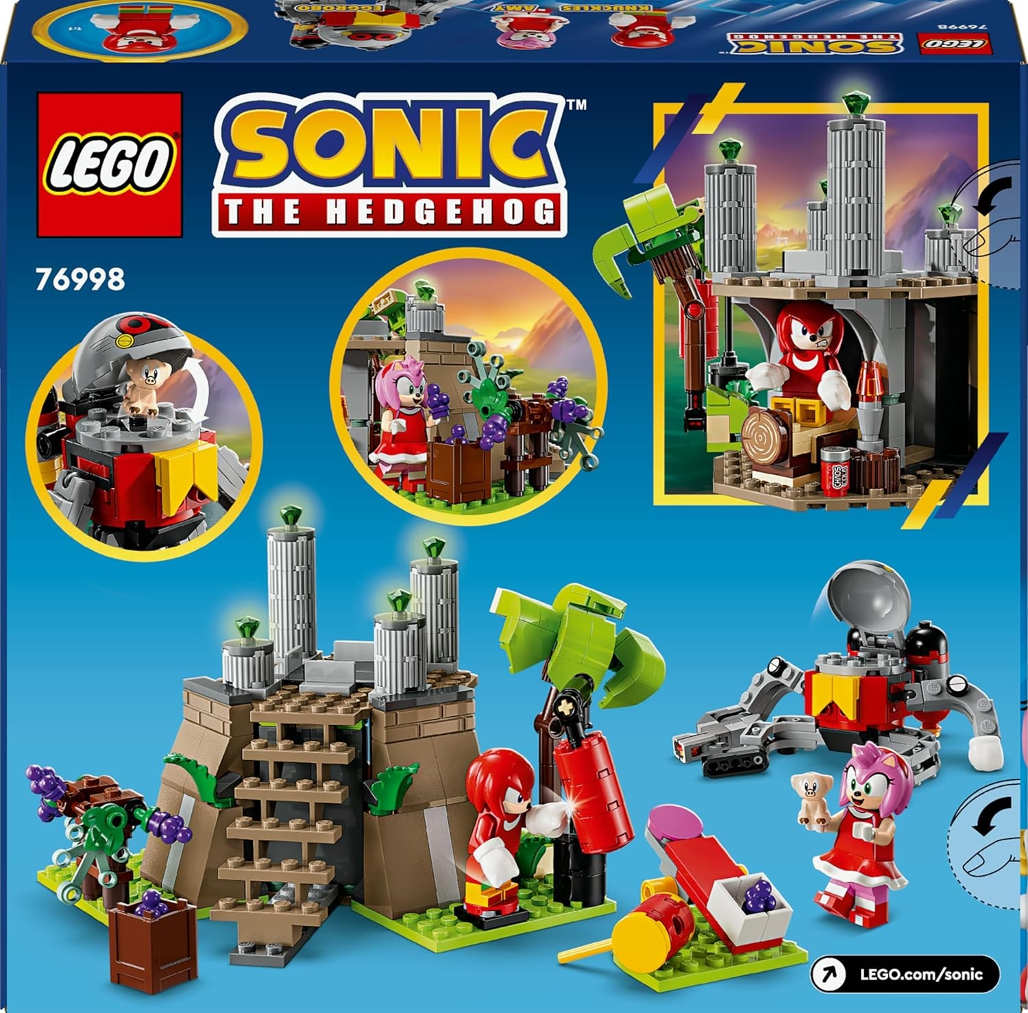 LEGO Sonic the Hedgehog Knuckles in svetišče Master Emerald številka 76998 LEGO Sonic the Hedgehog Knuckles in svetišče Master Emerald številka 76998