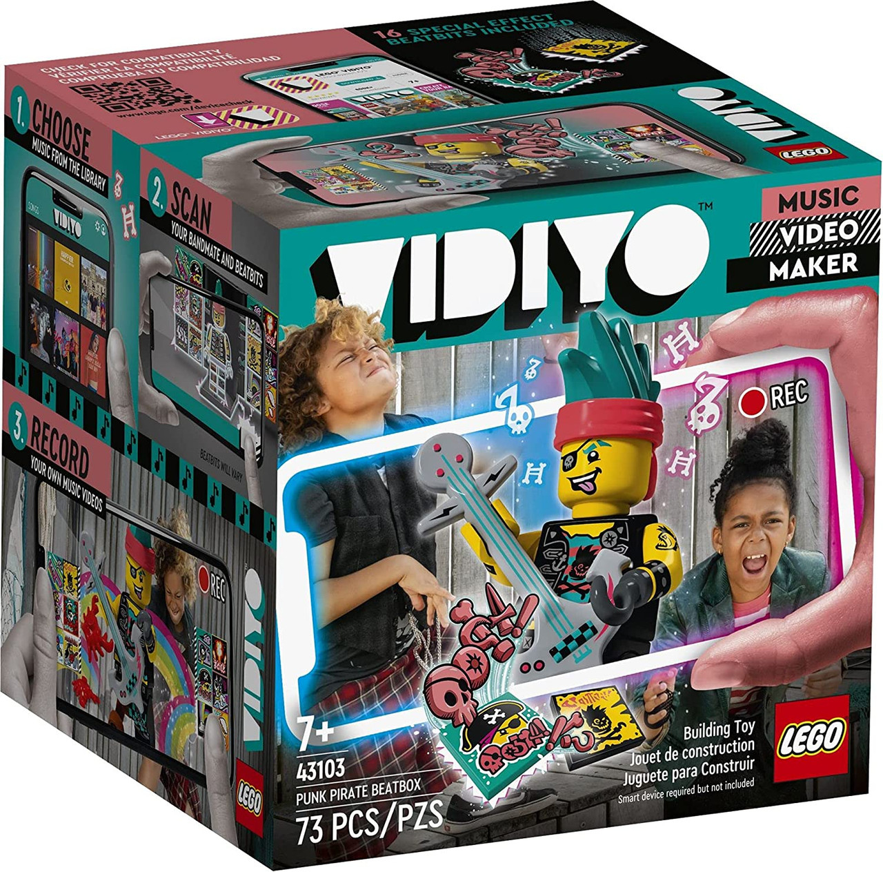 LEGO VIDIYO Punk gusar BeatBox številka 43103 LEGO VIDIYO Punk gusar BeatBox številka 43103