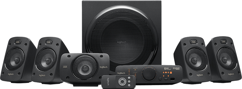Logitech Z906 5.1 THX 500W žični zvočniki Logitech Z906 5.1 THX 500W žični zvočniki