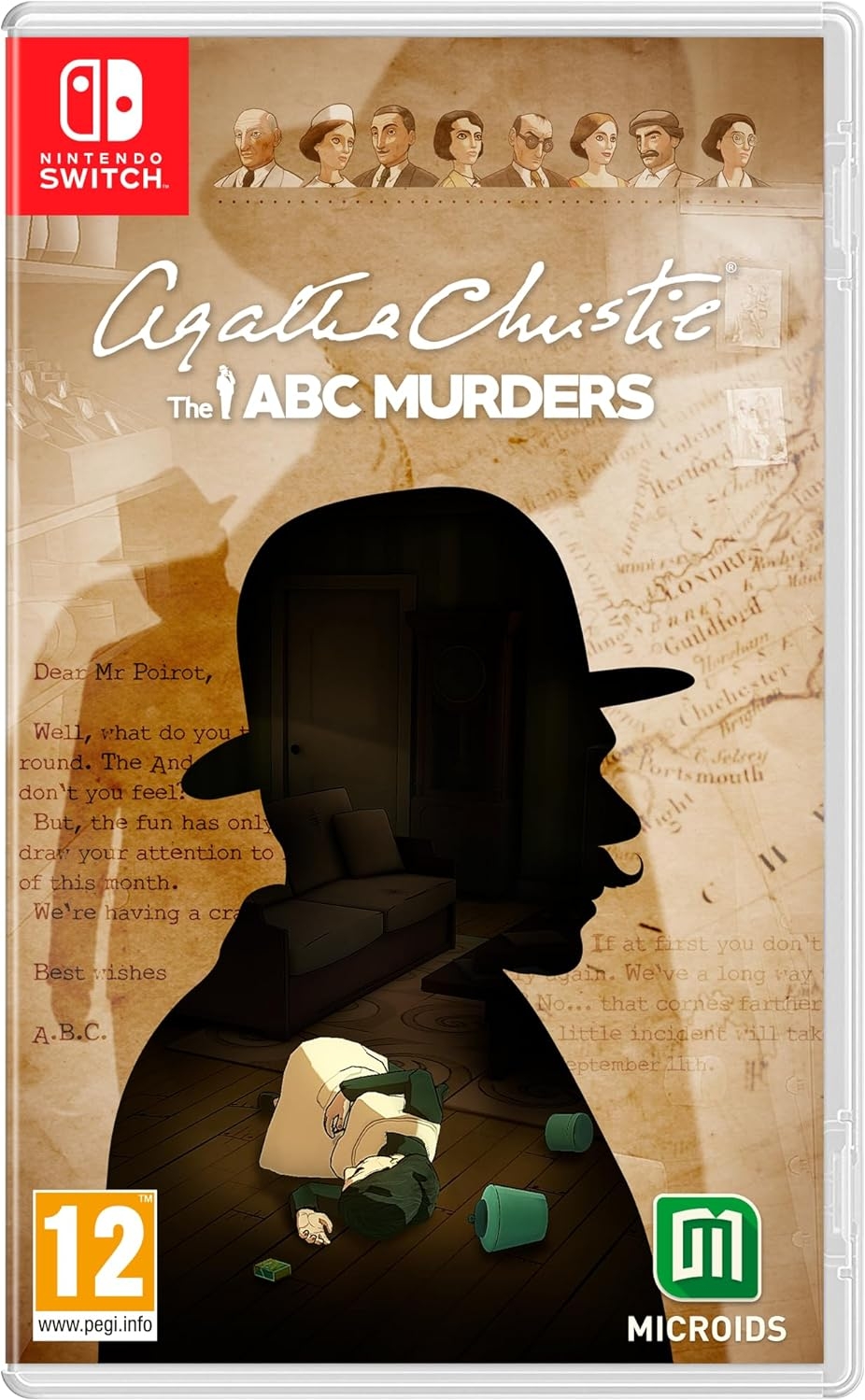 Agatha Christie The ABC Murders - koda v škatlici (SWITCH) Agatha Christie The ABC Murders - koda v škatlici (SWITCH)
