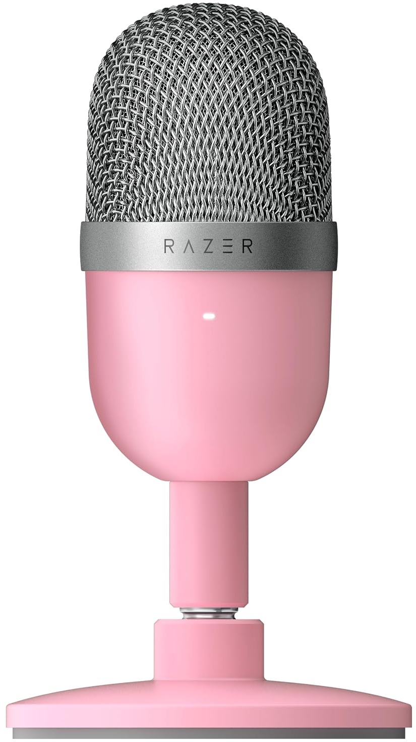 Razer Seiren Mini žični mikrofon roza barve Razer Seiren Mini žični mikrofon roza barve