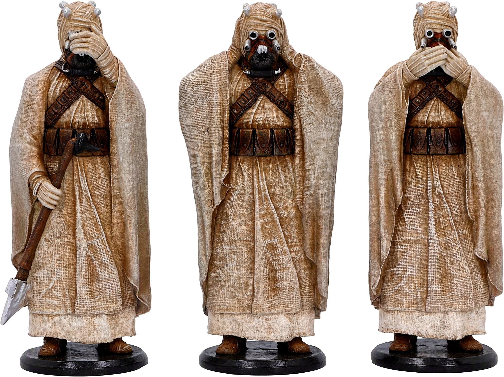Star Wars Original Stormtrooper Three Wise Tusken Raiders zbirateljska figura 14cm Star Wars Original Stormtrooper Three Wise Tusken Raiders zbirateljska figura 14cm