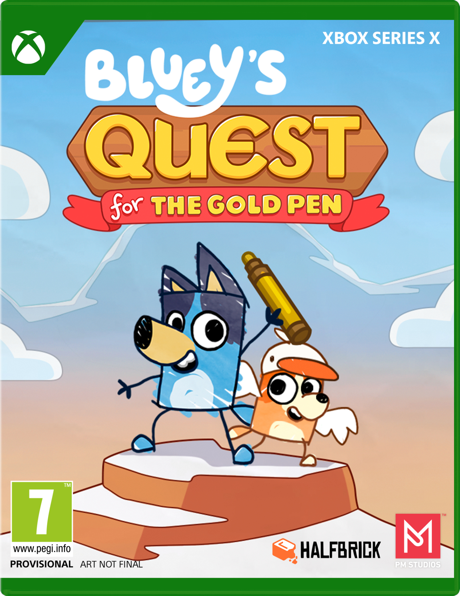 Blueys Quest for The Gold Pen (XBOX SERIES X) Blueys Quest for The Gold Pen (XBOX SERIES X)