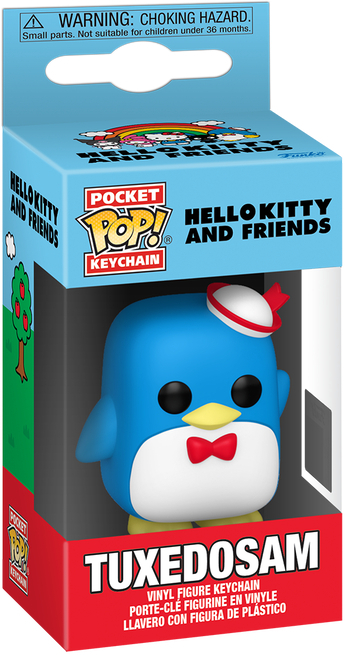 Funko Pop Keychain Sanrio Tuxedo Sam obesek za ključe Funko Pop Keychain Sanrio Tuxedo Sam obesek za ključe