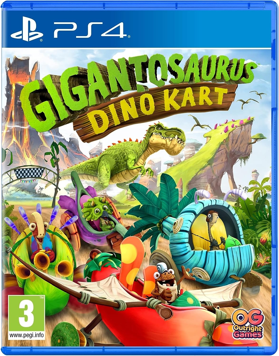 Gigantosaurus Dino Kart (PS4) Gigantosaurus Dino Kart (PS4)