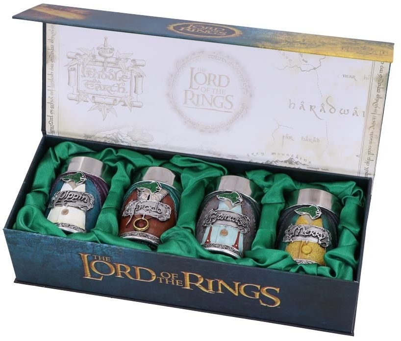 Lord of the Rings Hobbit set kozarcev za žganje Nemesis Now Lord of the Rings Hobbit set kozarcev za žganje Nemesis Now