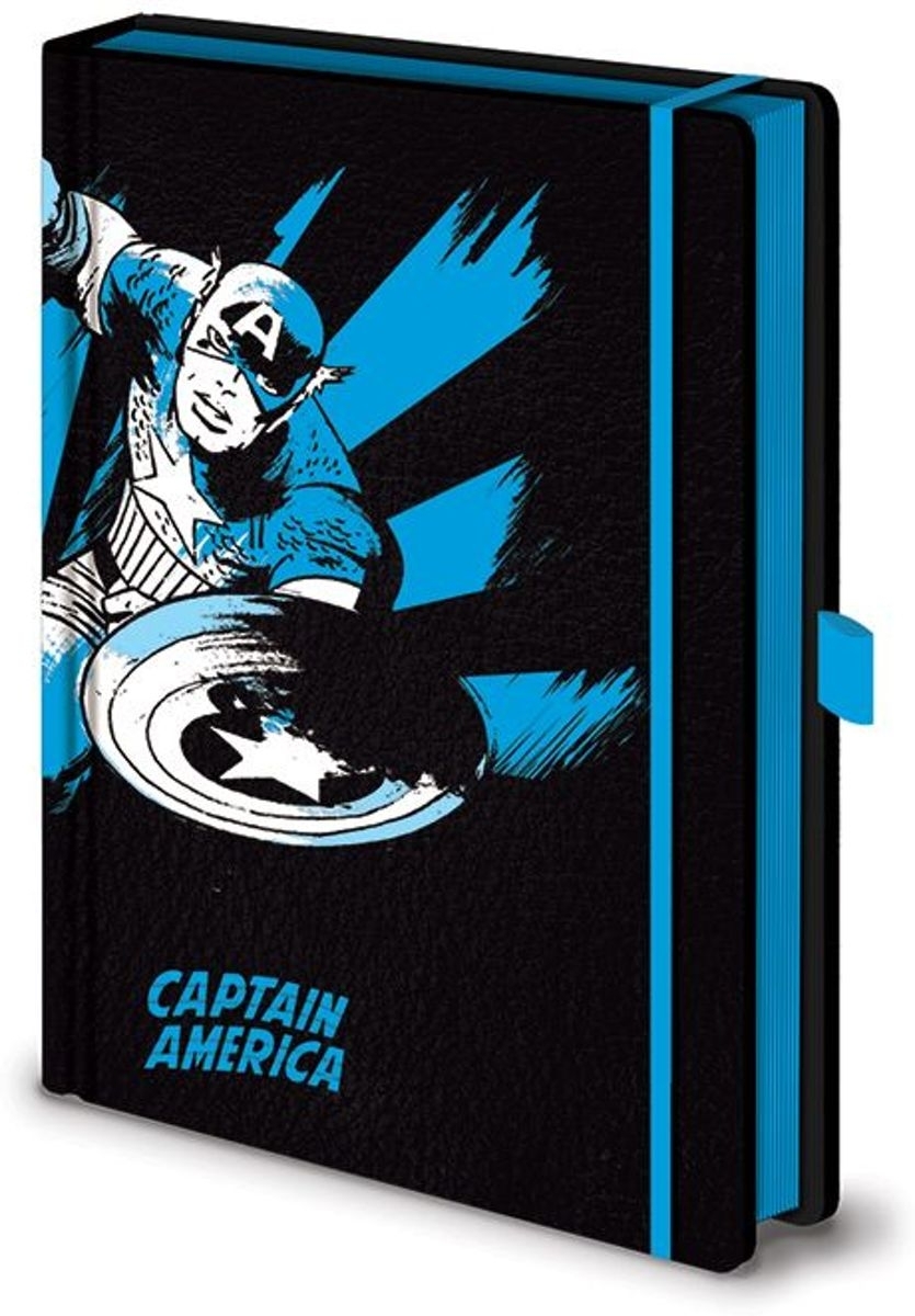 Marvel Captain America premium A5 beležka Pyramid Marvel Captain America premium A5 beležka Pyramid