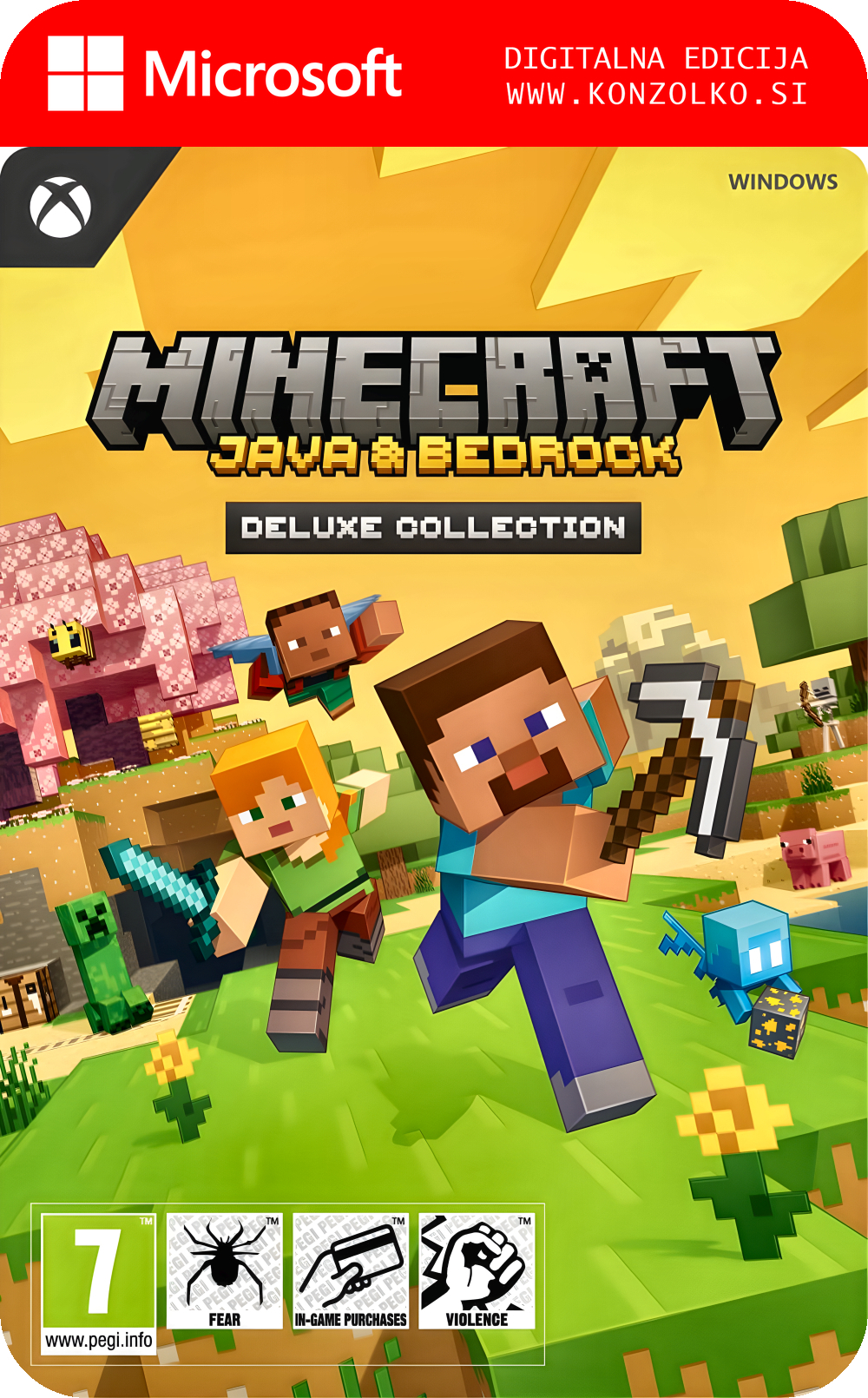Minecraft Java & Bedrock Ed. Deluxe Collection | Konzolko