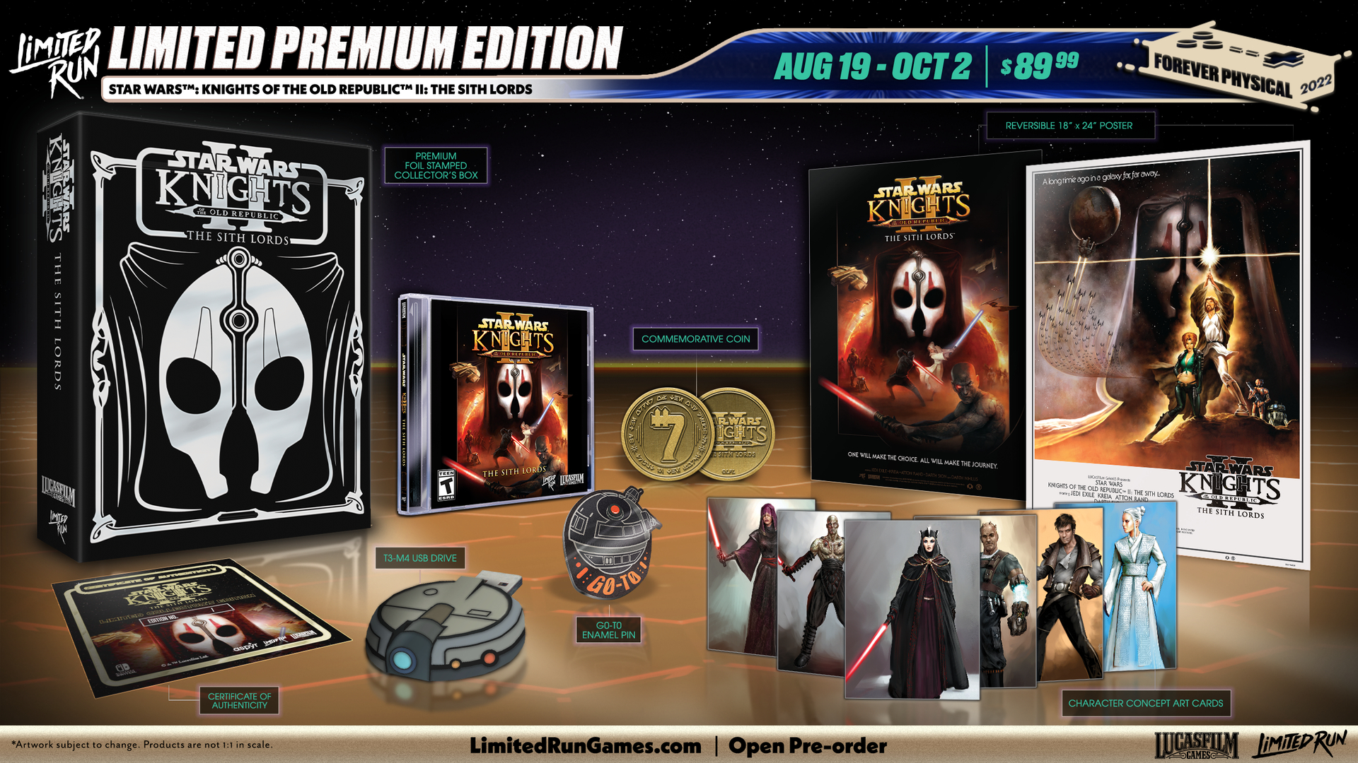 Star Wars Knights of the Old Republic 2 The Sith Lords Premium Edition - Limited Run (PC) Star Wars Knights of the Old Republic 2 The Sith Lords Premium Edition - Limited Run (PC)