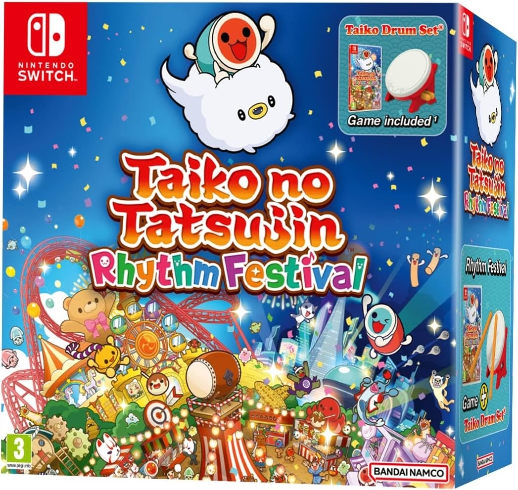 Taiko no Tatsujin Rhythm Festival Collectors Edition (SWITCH) Taiko no Tatsujin Rhythm Festival Collectors Edition (SWITCH)